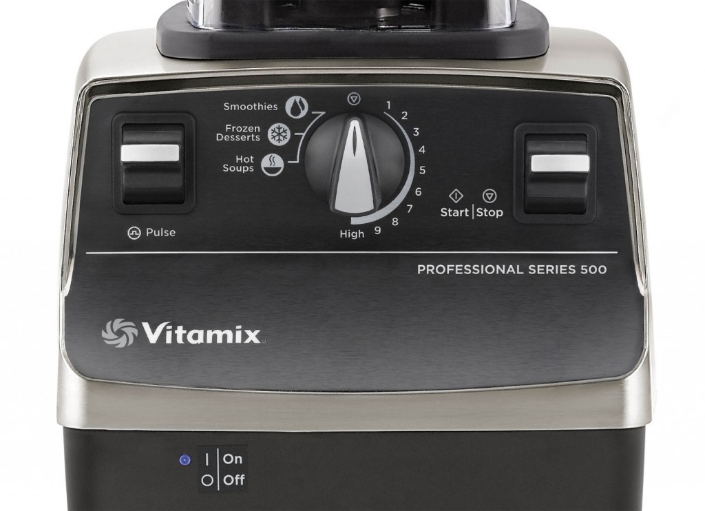 Bedienpanel des Vitamix Pro 500 | Vitamix Modell-Vergleich