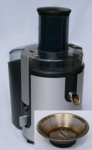 Entsafter Test - Phillips-Zentrifugen-Entsafter - Bildnachweis Fritzs/Wikipedia