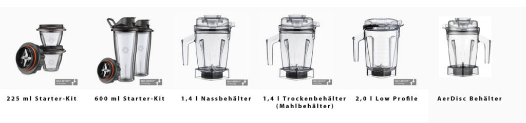 Vitamix Ascent Series - Smart Behälter