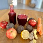 Rote Bete Saft mit Apfel und Ingwer „Red Hot“