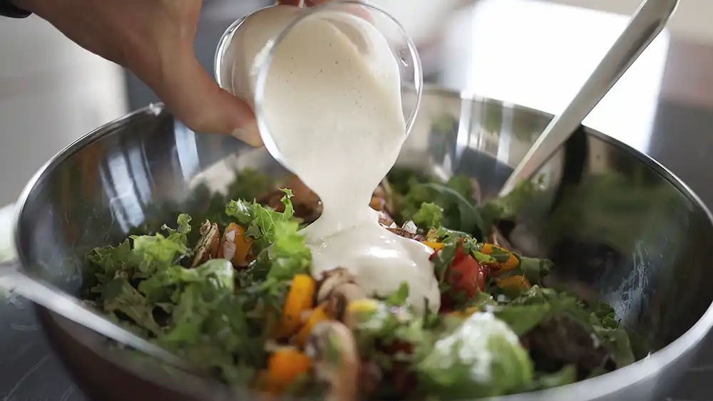 Salatdressing ohne Öl / Ölfreie Salatdressing