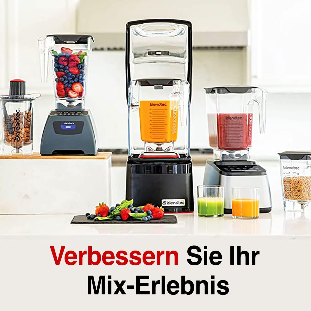 Blendtec Professional 800 - im Vergleich Blendtec Professional 800 - im Vergleich