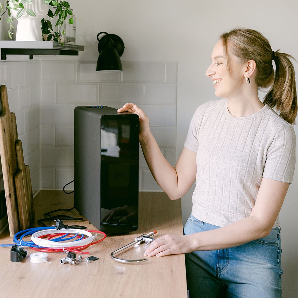 Kaaro Umkehrosmose Wasserfilter von INDIEWATER - Gehäuse und Teile Kaaro Umkehrosmose Wasserfilter von INDIEWATER - Gehäuse und Teile