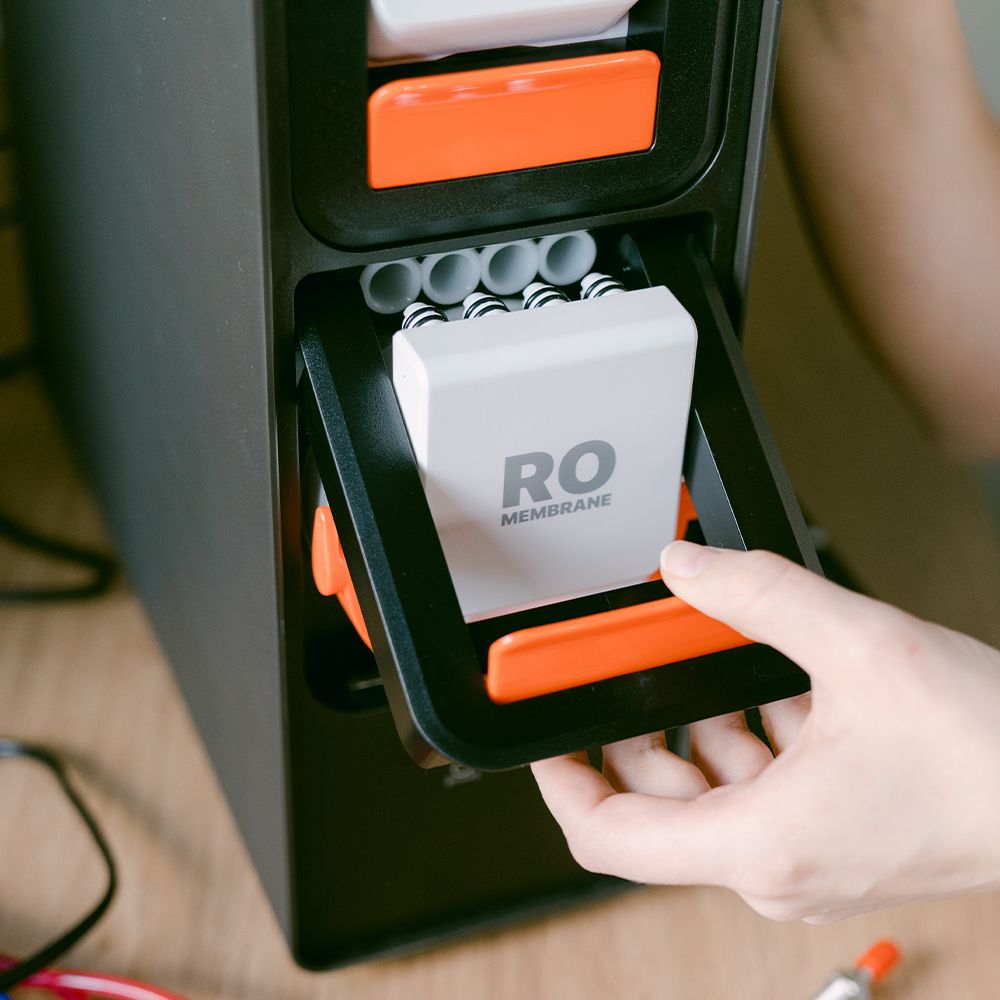 Kaaro Umkehrosmose Wasserfilter von INDIEWATER - durchdachte Konstruktion Kaaro Umkehrosmose Wasserfilter von INDIEWATER - durchdachte Konstruktion