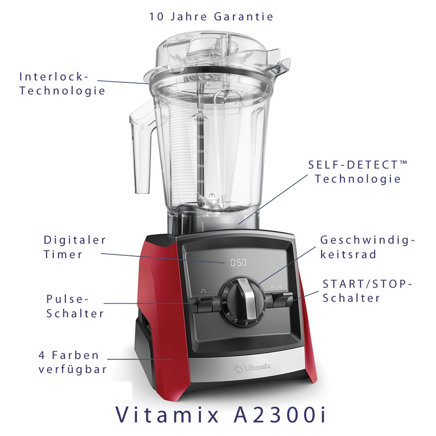 Features des Vitamix A2300i Features des Vitamix A2300i
