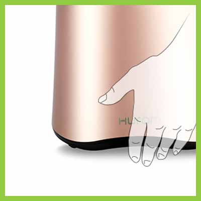 Der Hurom H-AA lässt sich leicht transportieren Der Hurom H-AA lässt sich leicht transportieren