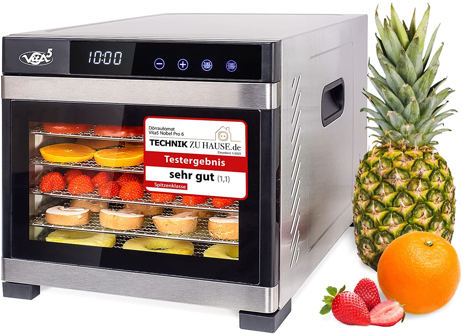 Vita5 Dörrautomat Edelstahl
