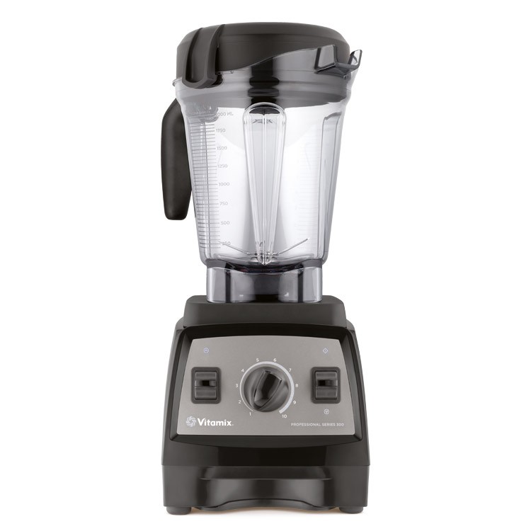 Vitamix Pro 300 schwarz Frontansicht Vitamix Pro 300 schwarz Frontansicht