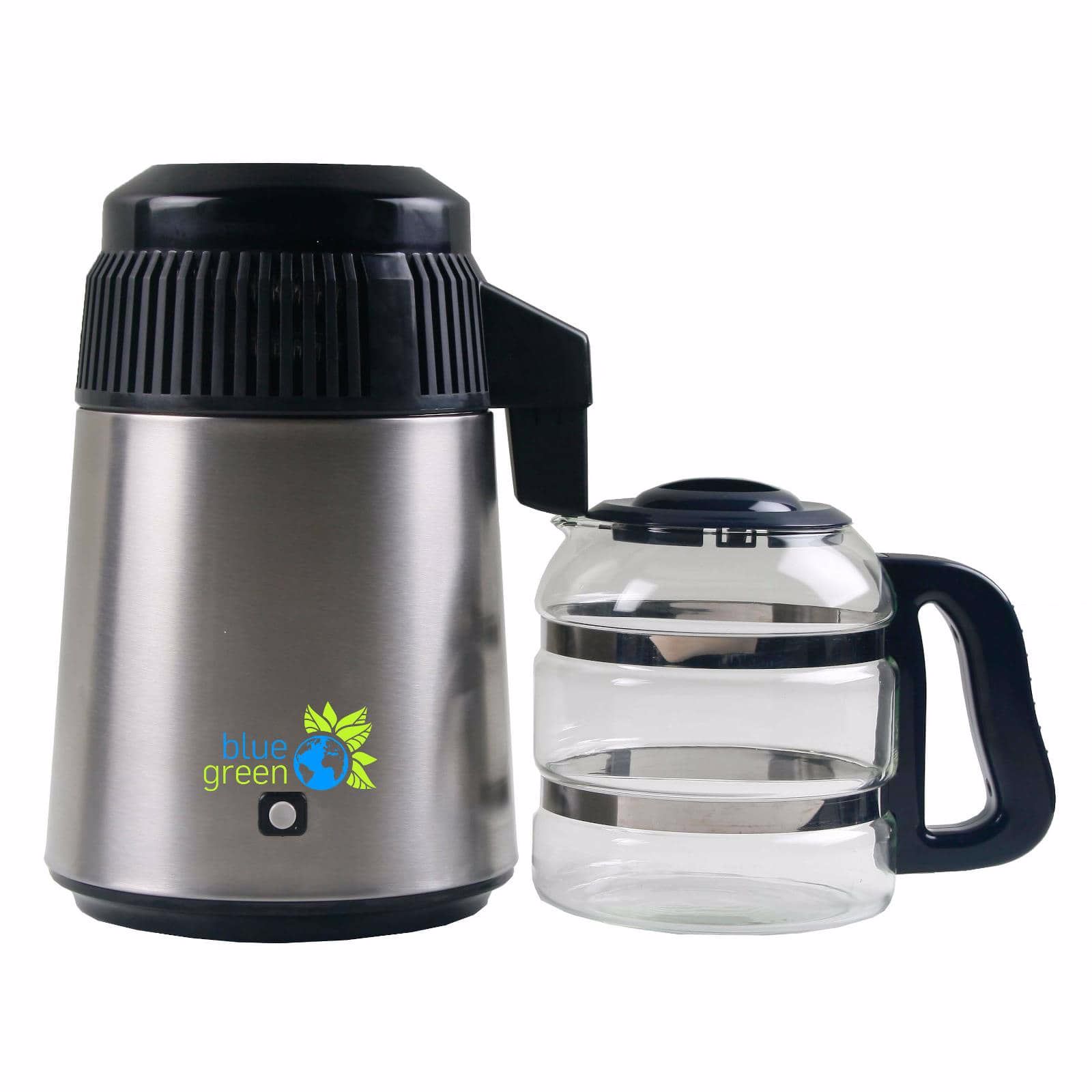 blue green Wasserdestilliergerät mit Glaskanne blue green Wasserdestilliergerät mit Glaskanne