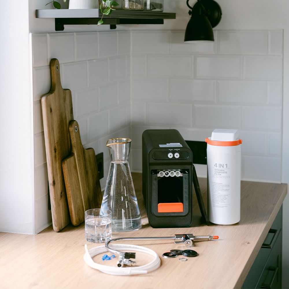 Neero Ultrafiltrations-Wasserfilter von INDIEWATER - Direct-Flow-Umkehrosmose für reines Wasser