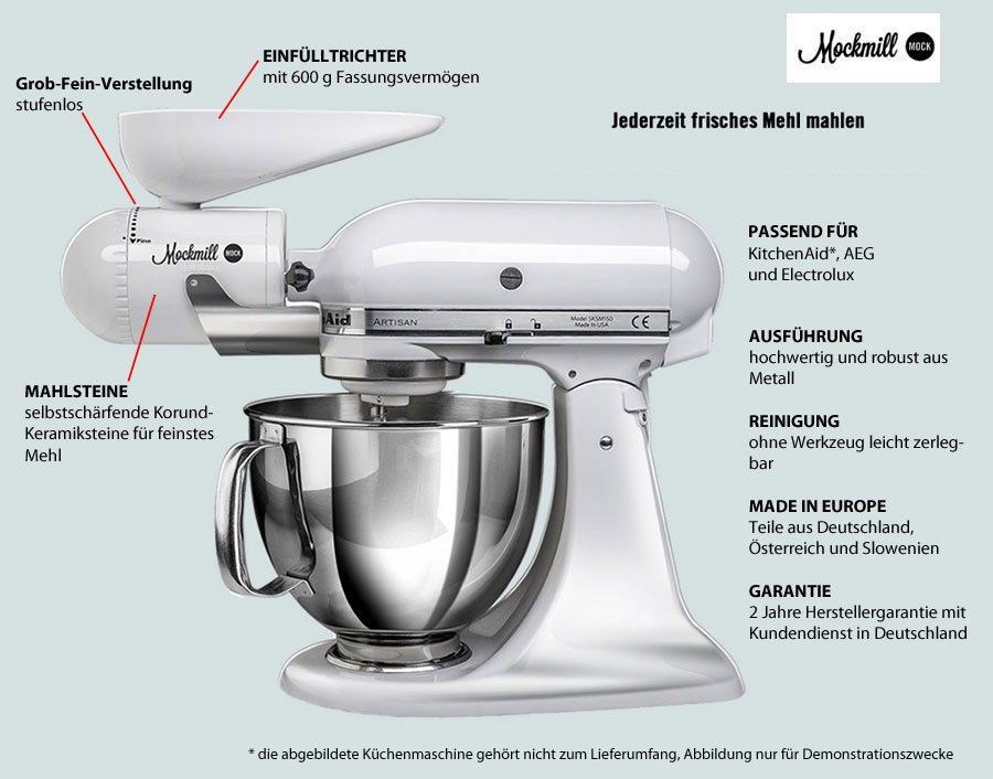 Features Mockmill Mahlvorsatz
