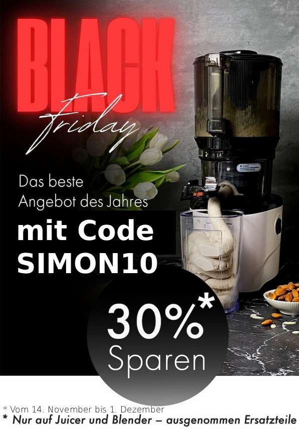 Bis 01.12.25 sparst Du satte 30% mit dem Code SIMON10 Bis 01.12.25 sparst Du satte 30% mit dem Code SIMON10