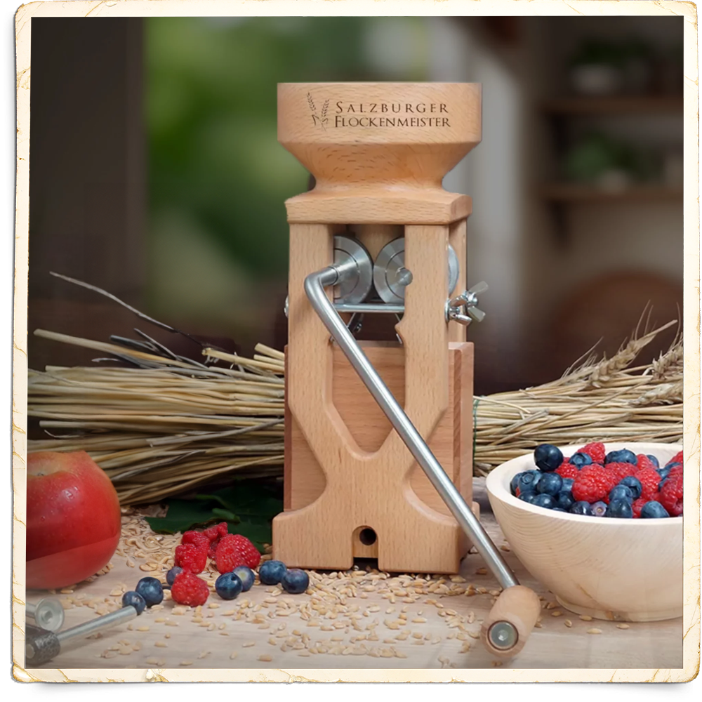 Salzburger Flockenmeister mit Zahnradantrieb Salzburger Flockenmeister mit Zahnradantrieb