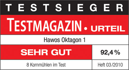 hawos Oktagon 1 Getreidemühle Testsieger 