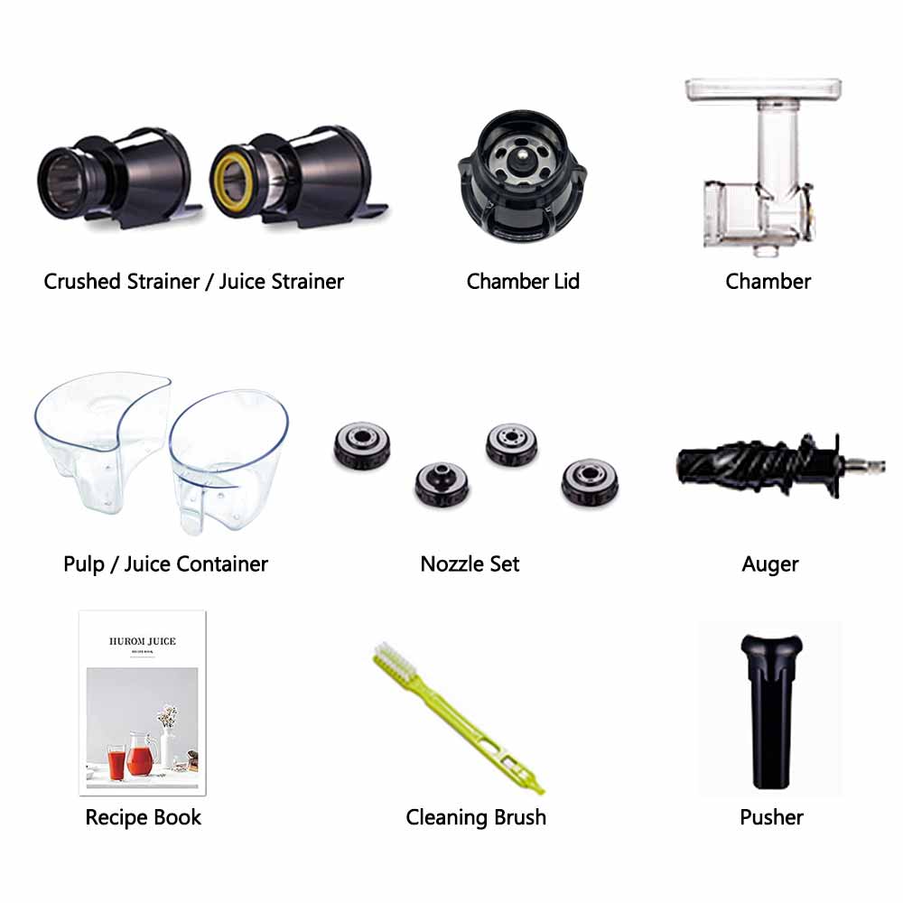 Lieferumfang des Hurom DU Lieferumfang des Hurom DU