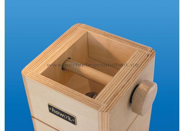 Einfülltrichter der hawos Easy Kornmühle Einfülltrichter der hawos Easy Kornmühle