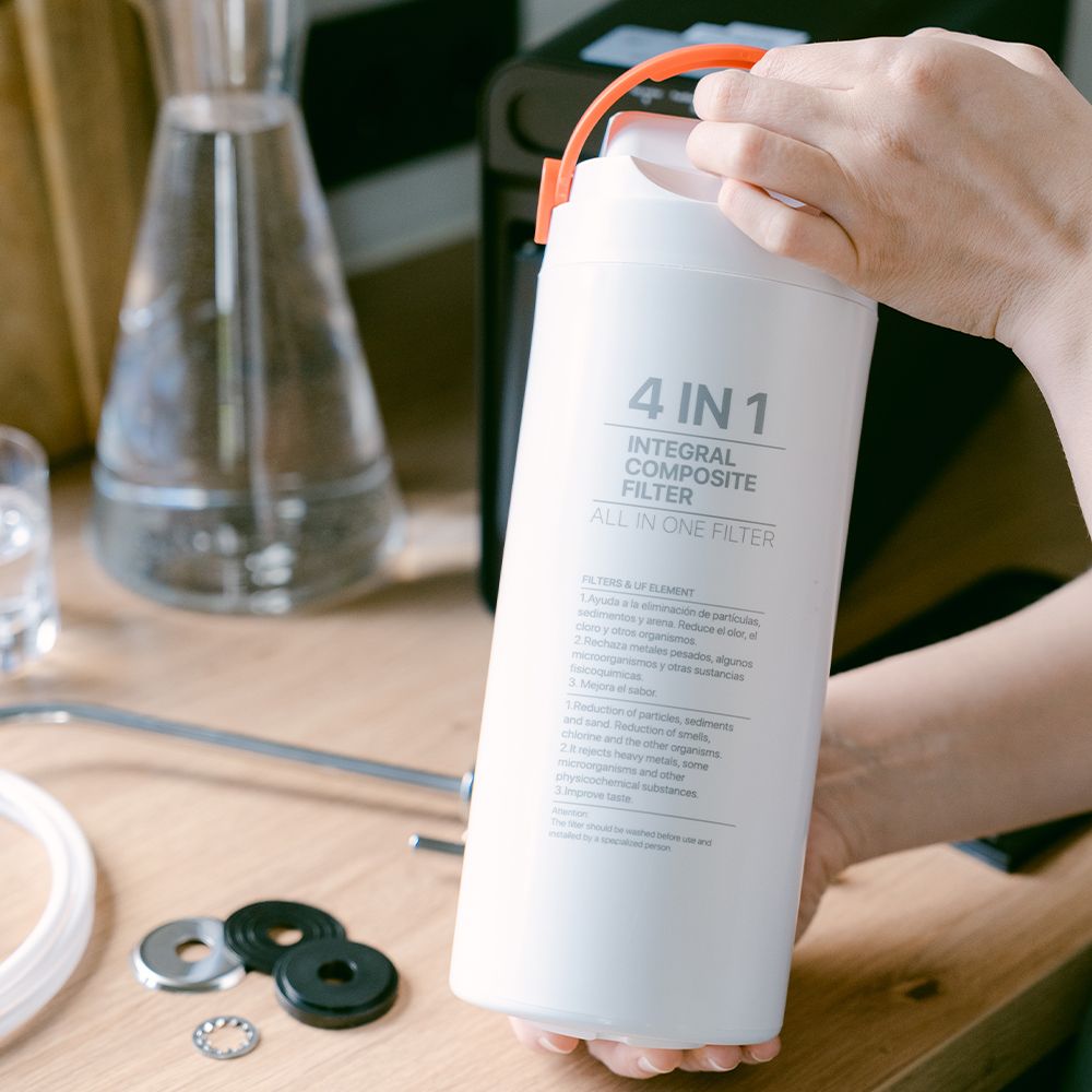 Neero Ultrafiltrations-Wasserfilter von INDIEWATER - 4-in-1-Filter-Set