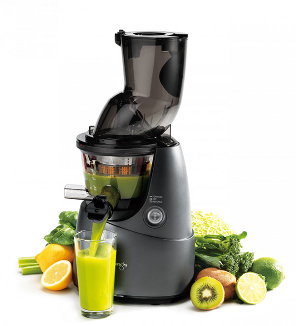 Kuvings Whole Slow Juicer B8200 - perfekte für Obstsäfte, Gemüsesäfte und grüne Säfte