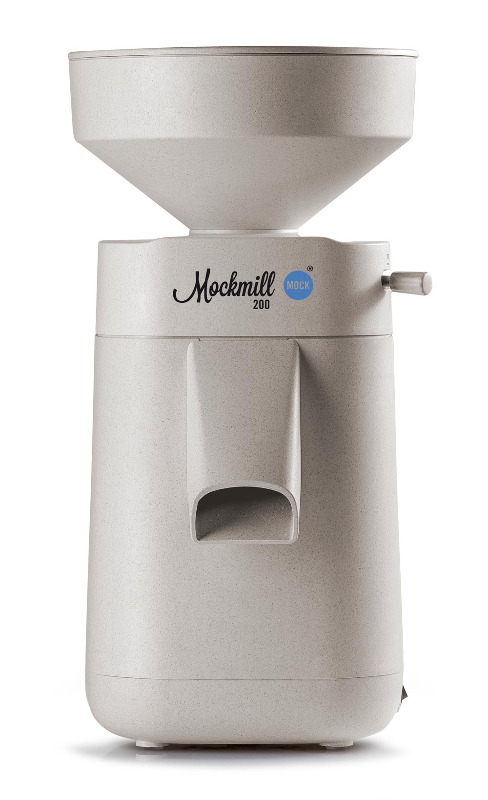 Frontansicht der Getreidemühle Mockmill 200 