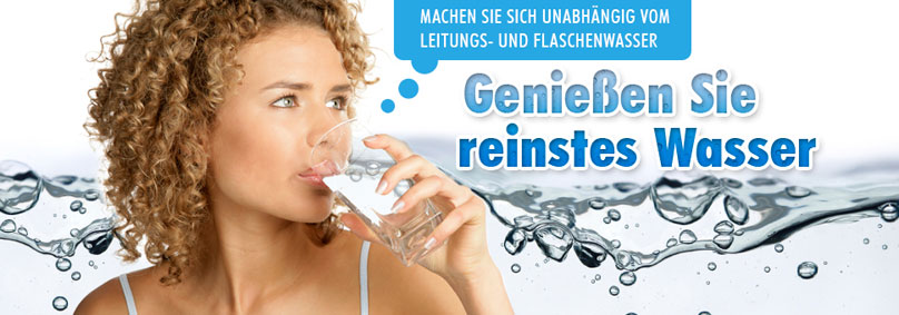 Wasserreinigung - Reines Wasser durch Wasserfilter & Co.